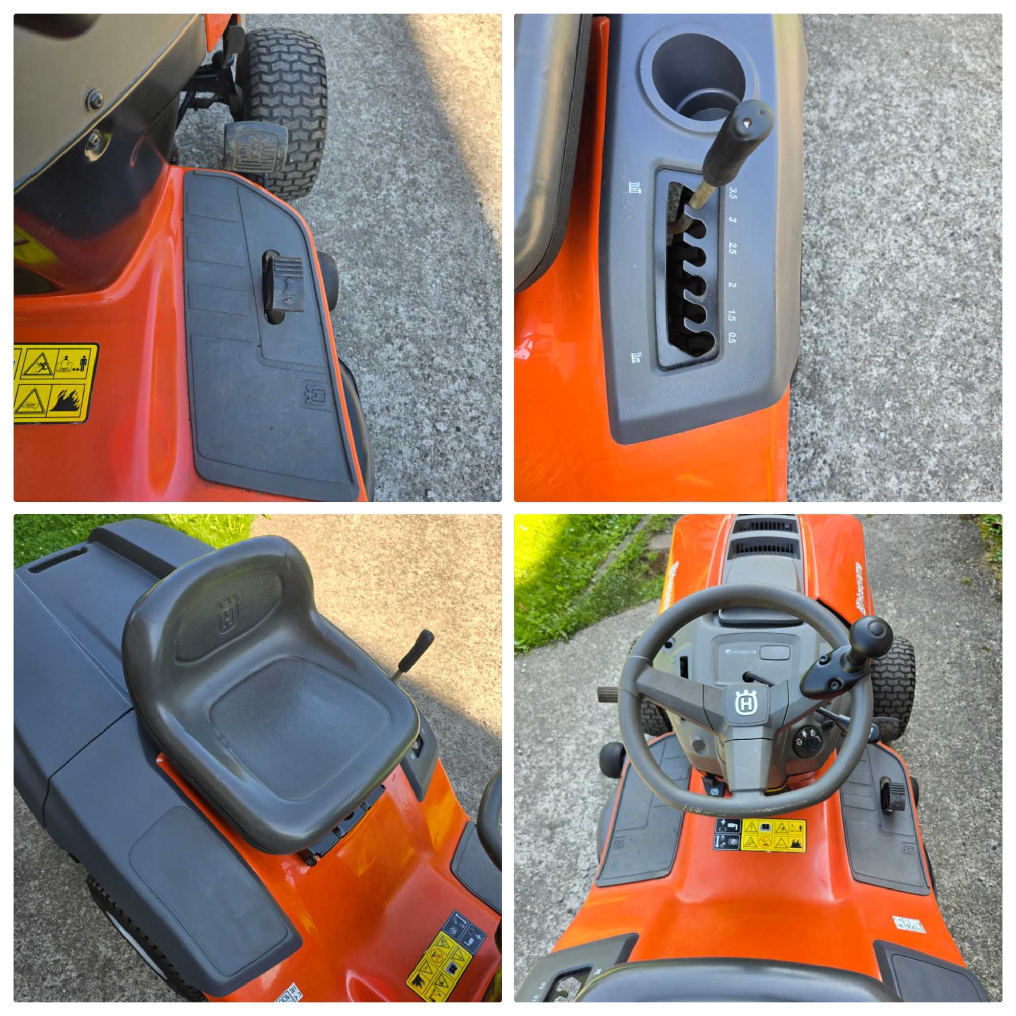 Traktorek kosiarka Husqvarna TC138 15.5KM B&S pompa / hydro 2020/21