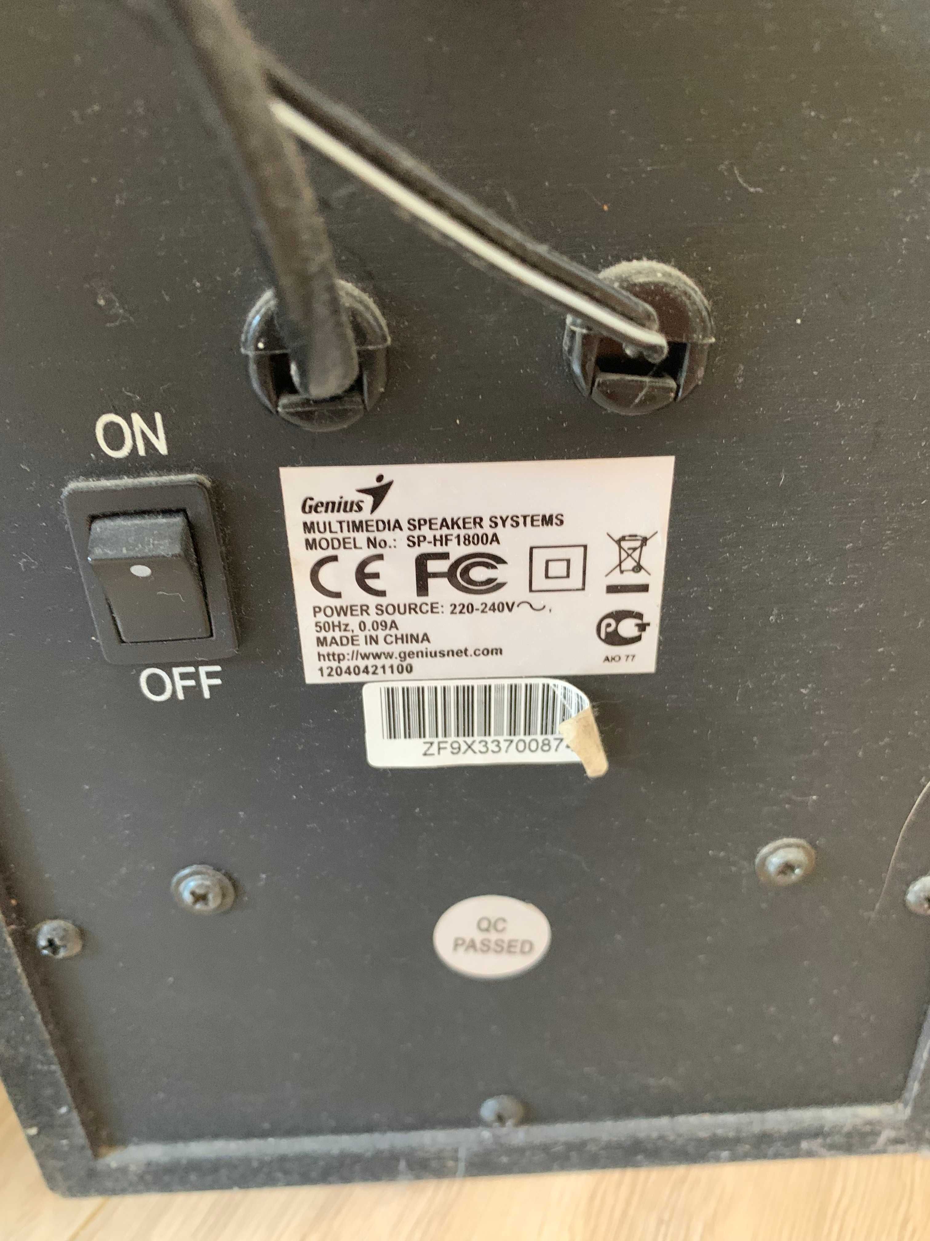 Zestaw głośników 2.0 Genius SP-HF1800A