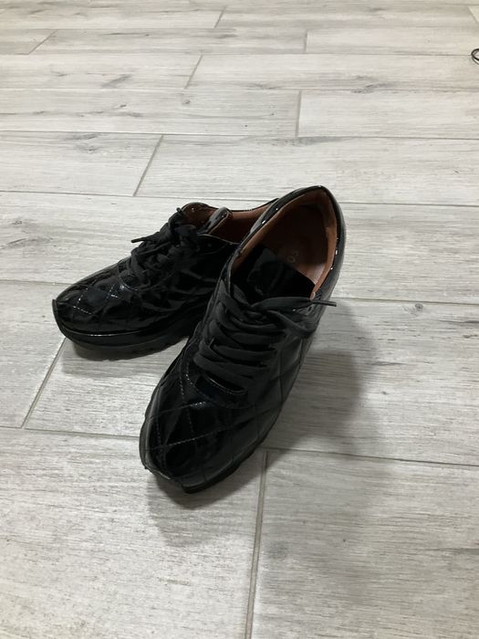 Кроссовки  лакированные  Sofia Baldi Италия