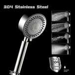 VANGLI Głowica prysznicowa Stainless Steel Shower Head