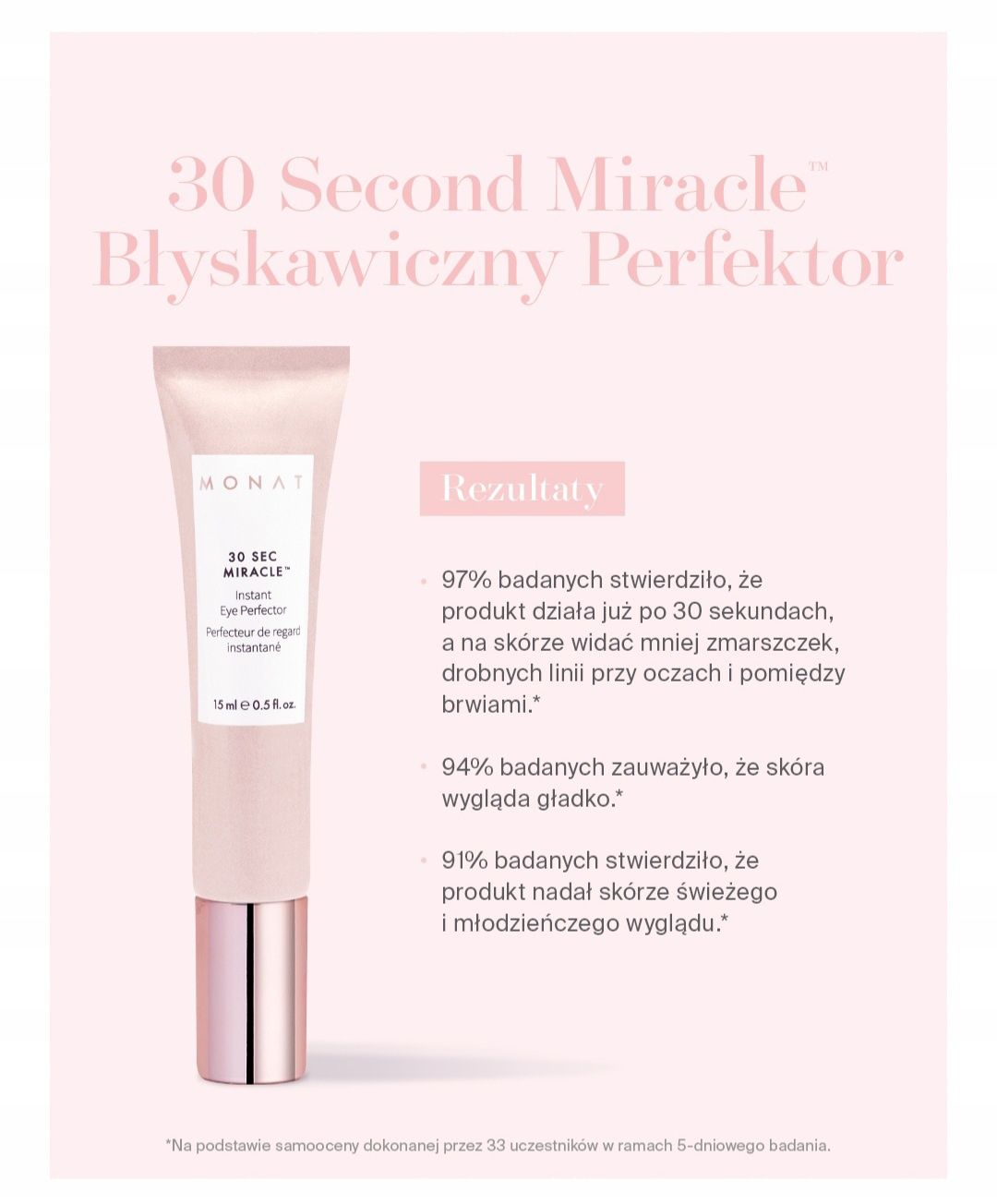 30 second miracle MONAT