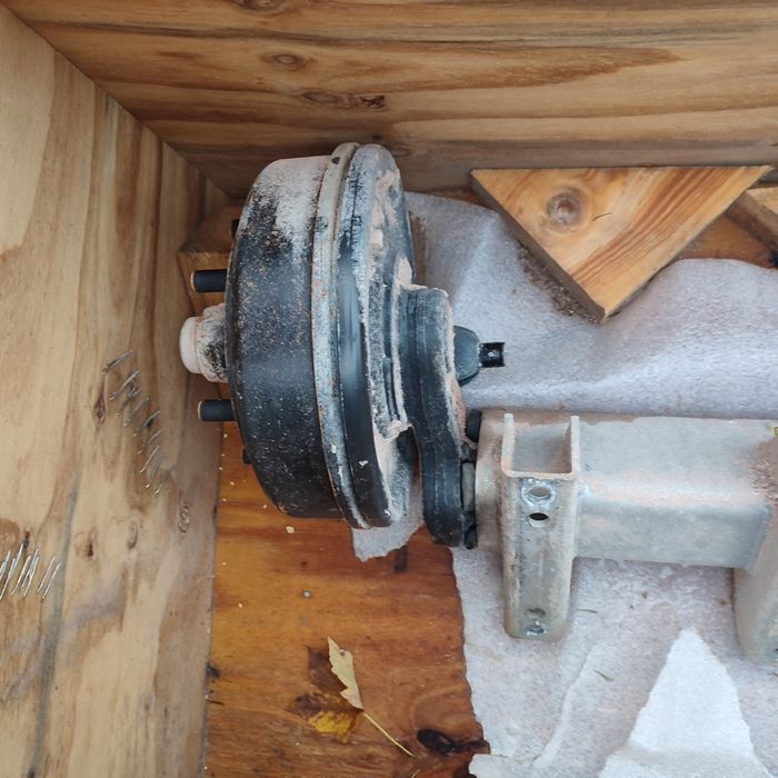 Oś Al-ko 2300kg z hamulcem pod agregat kompresor przyczepa laweta