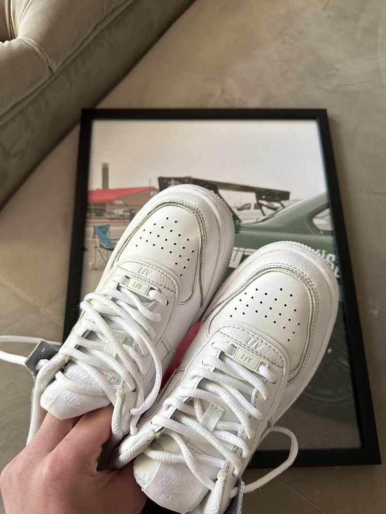 Nike air Force1 low Shadow white
