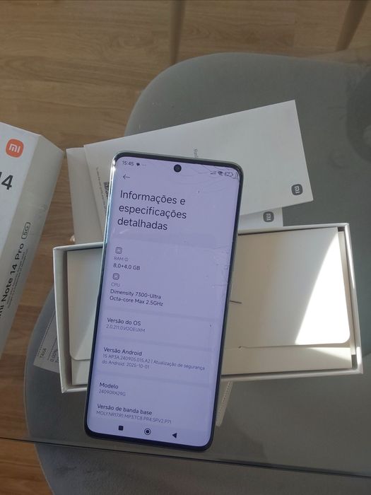 Xiaomi Redmi Note 14 Pro 5G 256GB com garantia