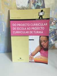 Livro - “Do projeto curricular de escola ao projeto curricular de turma”
