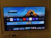 Smart TV Hisense 55” QLED - COMO NOVA - Garantia até 2027