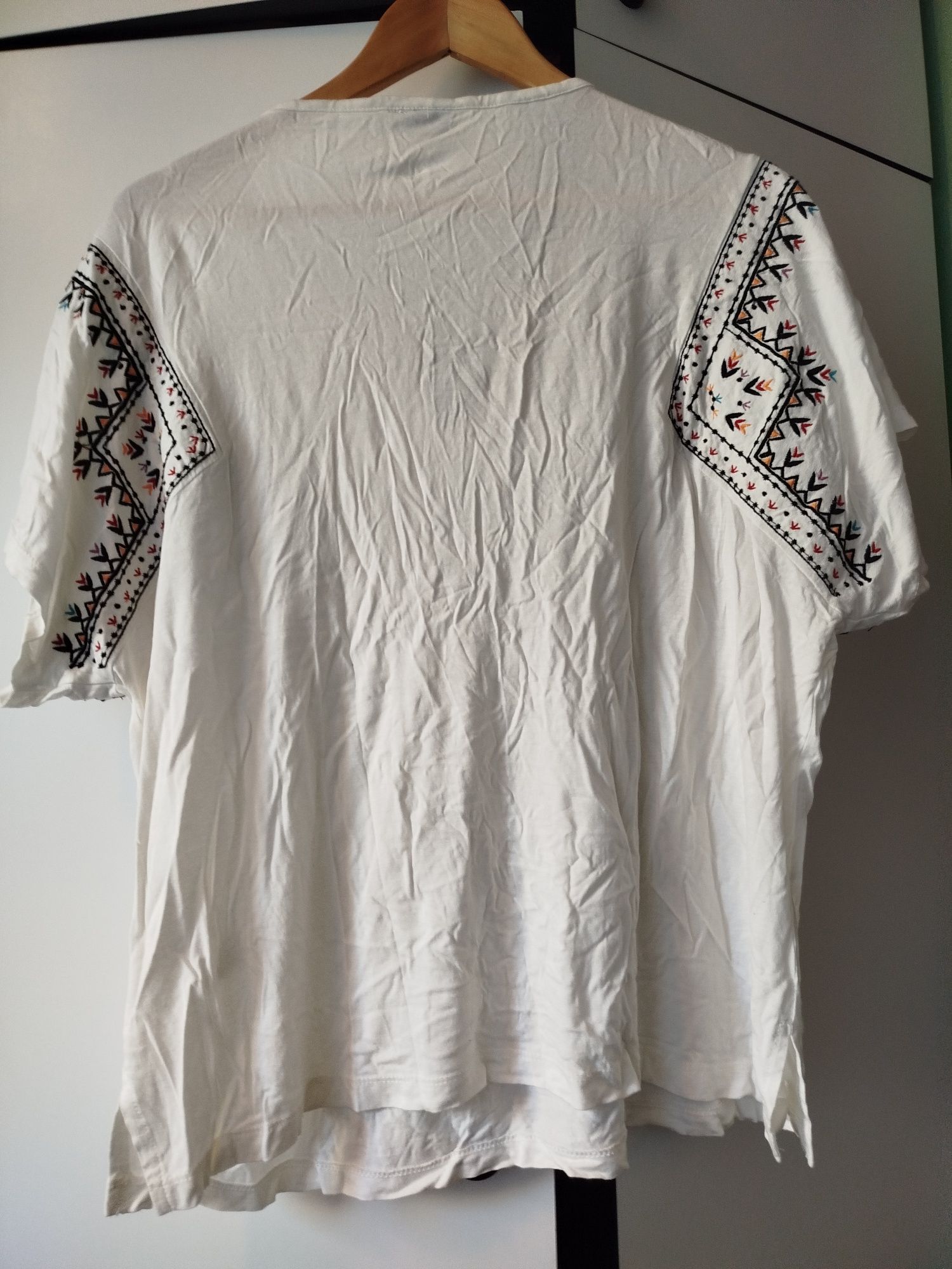Biała bluzka Boho True style 40 42 L