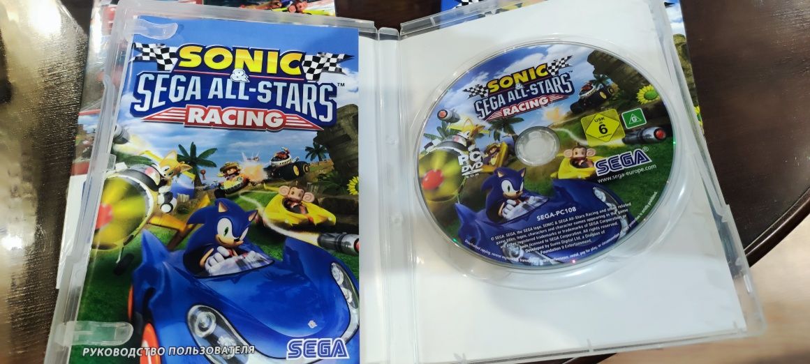 Комп'ютерна ігра SONIC на DVD