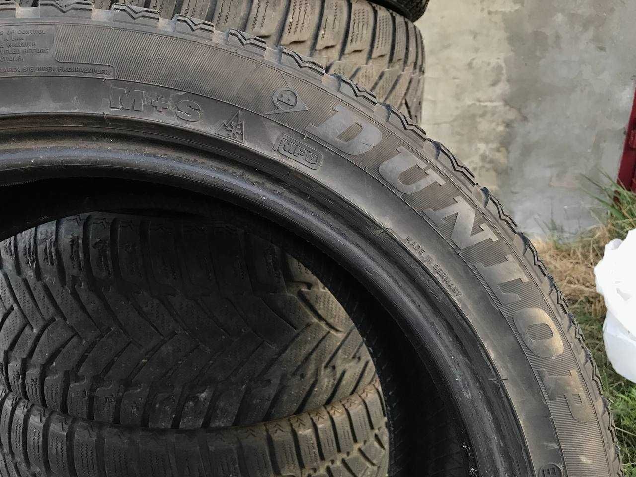 Комплект зимней резины Dunlop 245/45/R18  + запасной скат