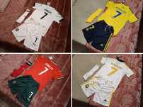 Equipamentos Ronaldo camisolas CRIANÇA | Seleção Portugal | Al Nassr