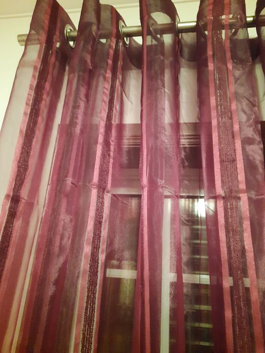 Cortinas em organza