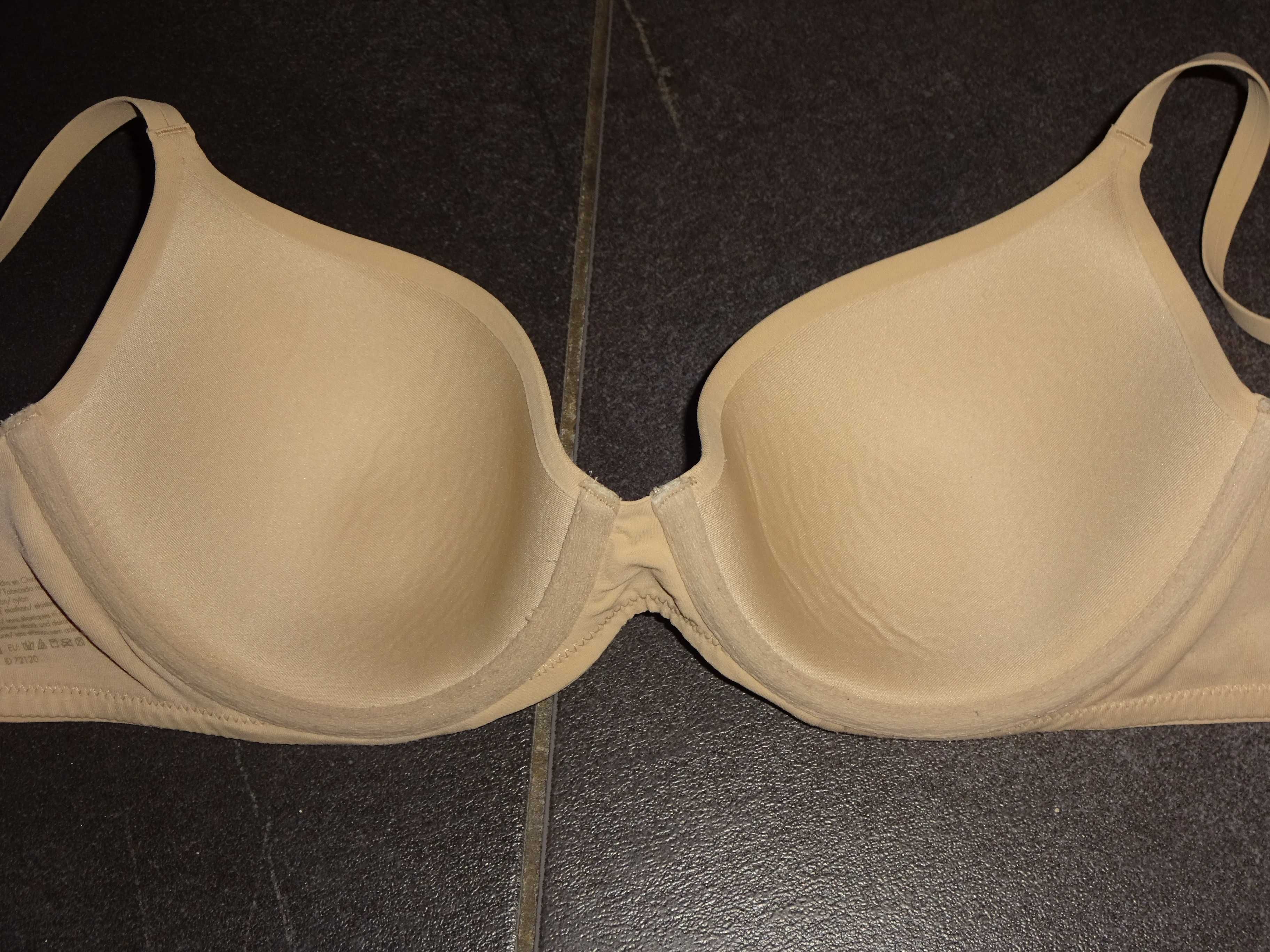 Calvin Klein Demi Bra cielisty beżowy biustonosz OKAZJA 32 D / 70D