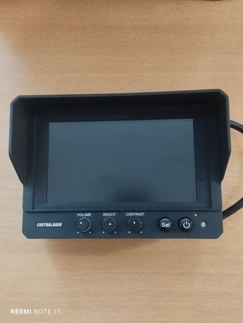 Monitor kamery cofania controlaser PM- 70 7 cali  TIR Kombajn ciagnik