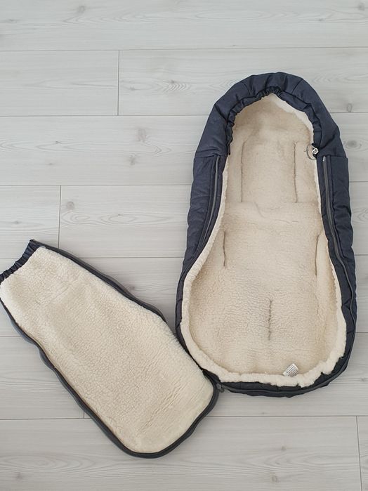 Конверт на овчине в люльку или коляску DoRechi для двойни до 10 месяце