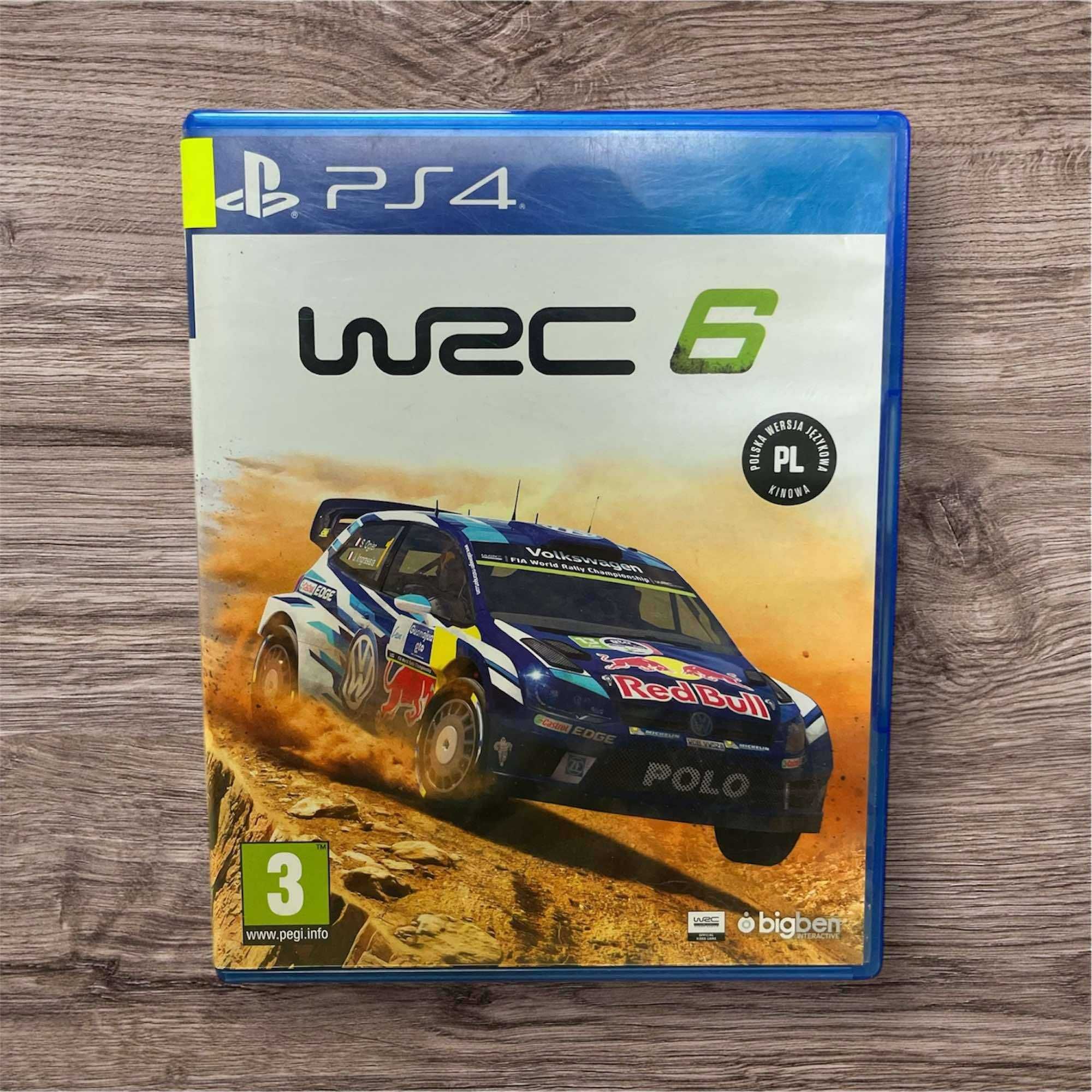 Gra PlayStation4 WRC6