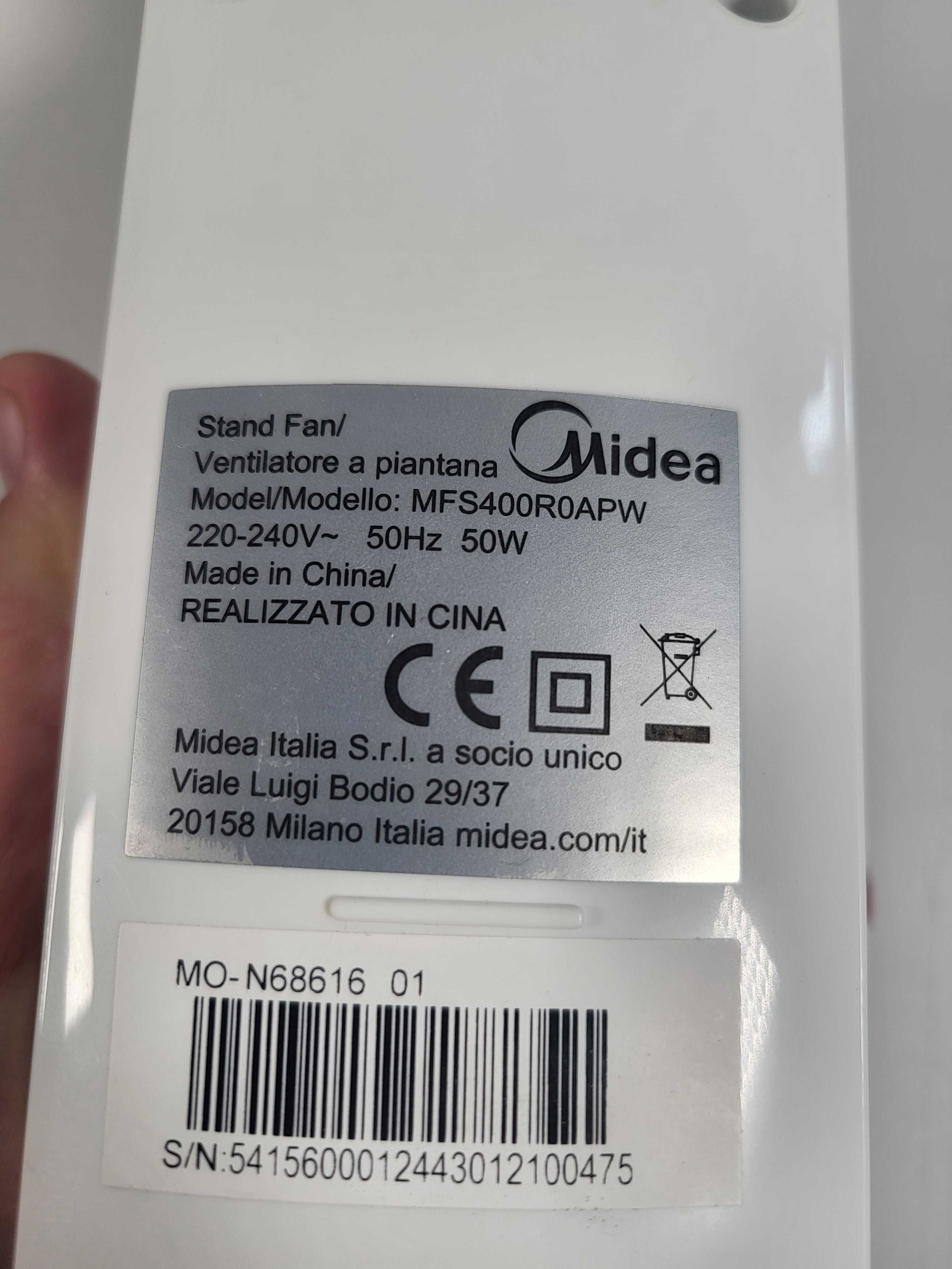Midea MFS400R0APW wentylator podłogowy 50W
