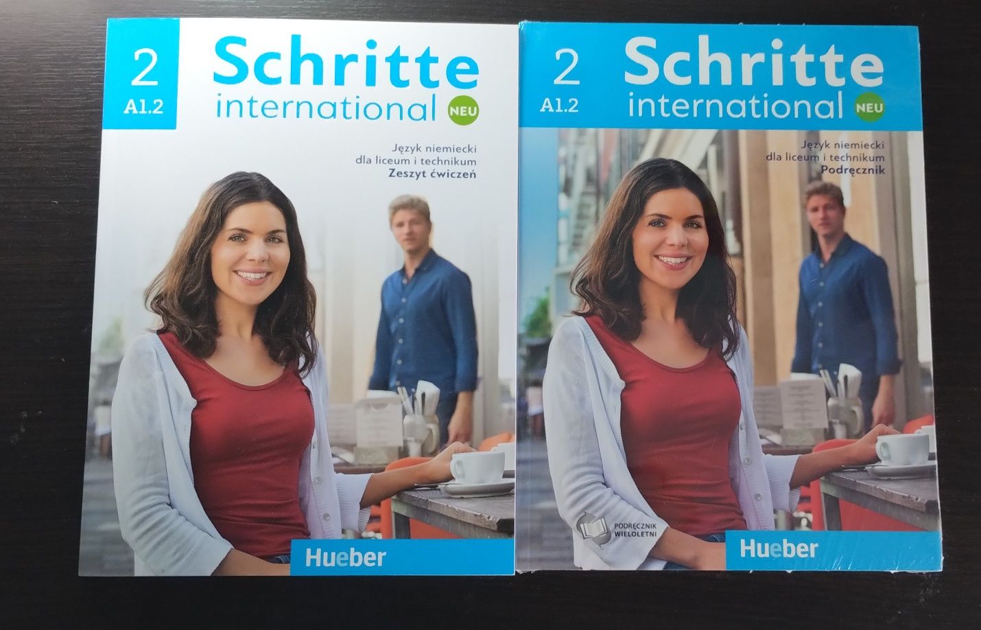 Podręcznik i zeszyt ćwiczeń do języka niemieckiego