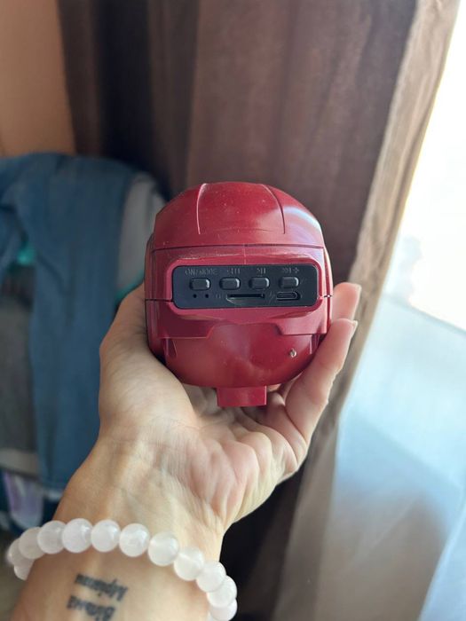 Портативна бездротова Bluetooth колонка Iron Man Залізна