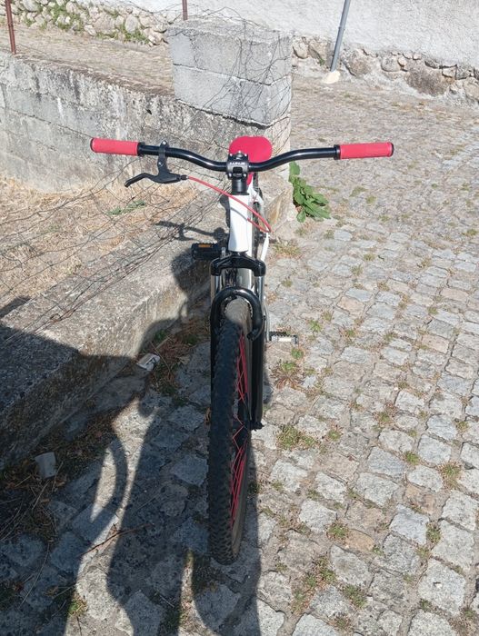 bicicleta de dert jump quadro de alumínio