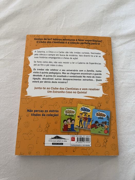 Livro O Clube Dos Cientistas Um Estranho Caso Na Quinta 2.ª Edição