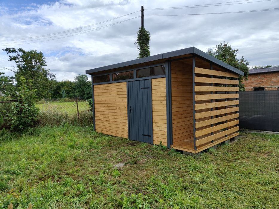 Nowoczesny Domek Narzędziowy