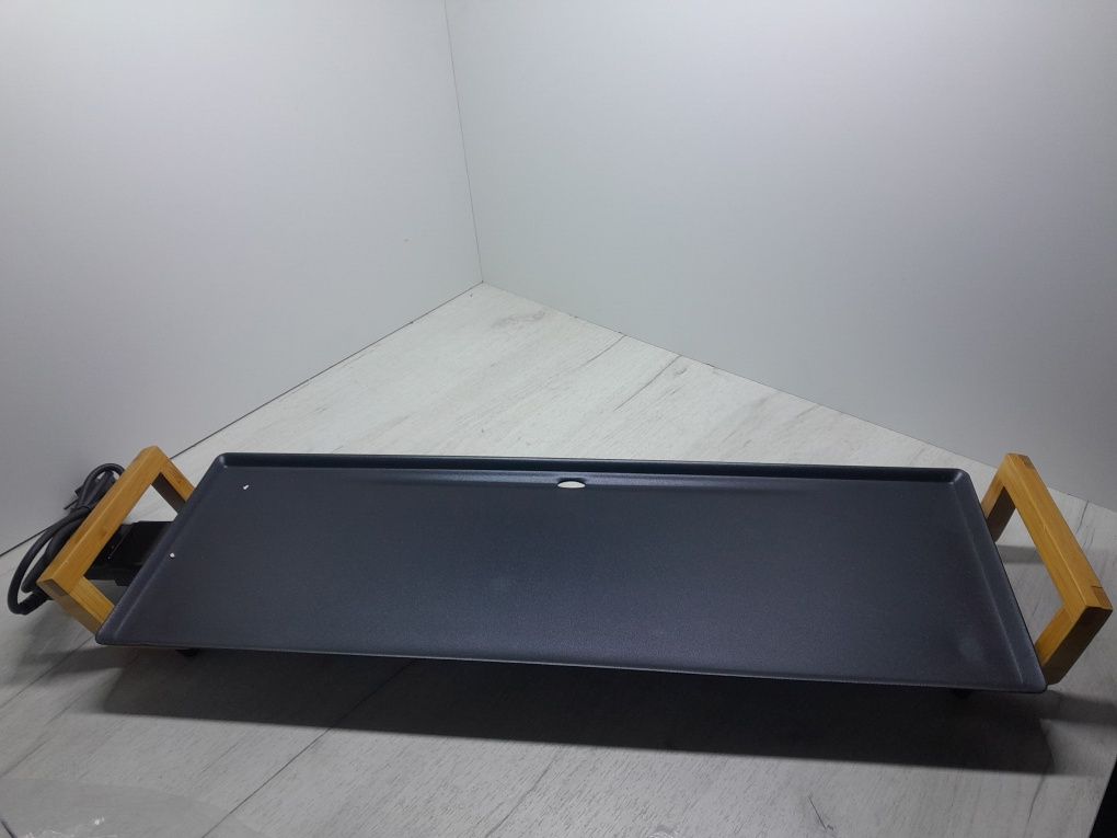Bestron elektryczny gril stołowy xl duży 70cm 1800w pęknięta nóżka