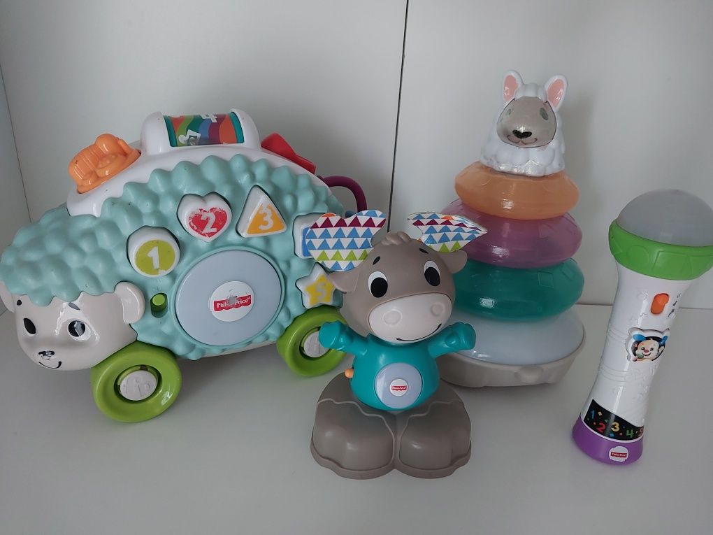 Linkimals lama łoś jeż Fisher Price + mikrofon Gratis