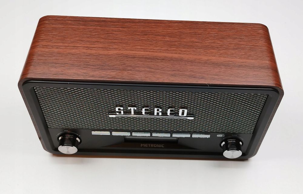 Radio Sieciowo-Bateryjne Am, Dab+, Fm Metronic 477230