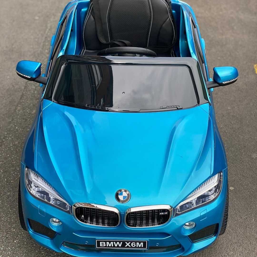 Auto na akumulator BMW X6M pilot usb skóra lakier