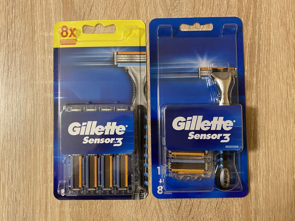 Maszynka do golenia Gillette Sensor 3 + 16 zapasów Okazja!