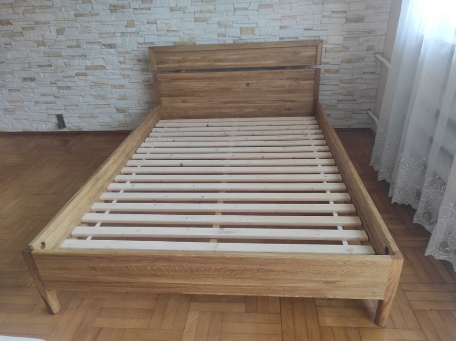 Łóżko lity dąb 160x200