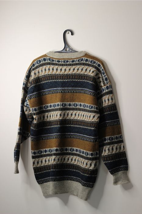 Sweter vintage Carlo Comberti, rozmiar XL