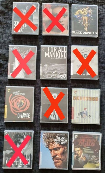 Criterion Collection - 47 filmes - Blu-rays (1/3)