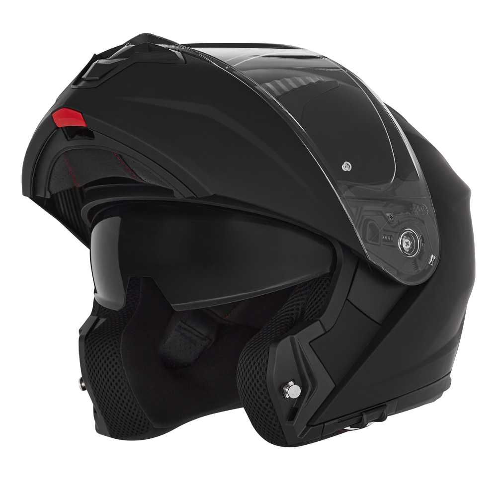 Kask Szczękowy NOX N968 CZARNY MAT rozm. L ECE 22.06 BLENDA NOSEK