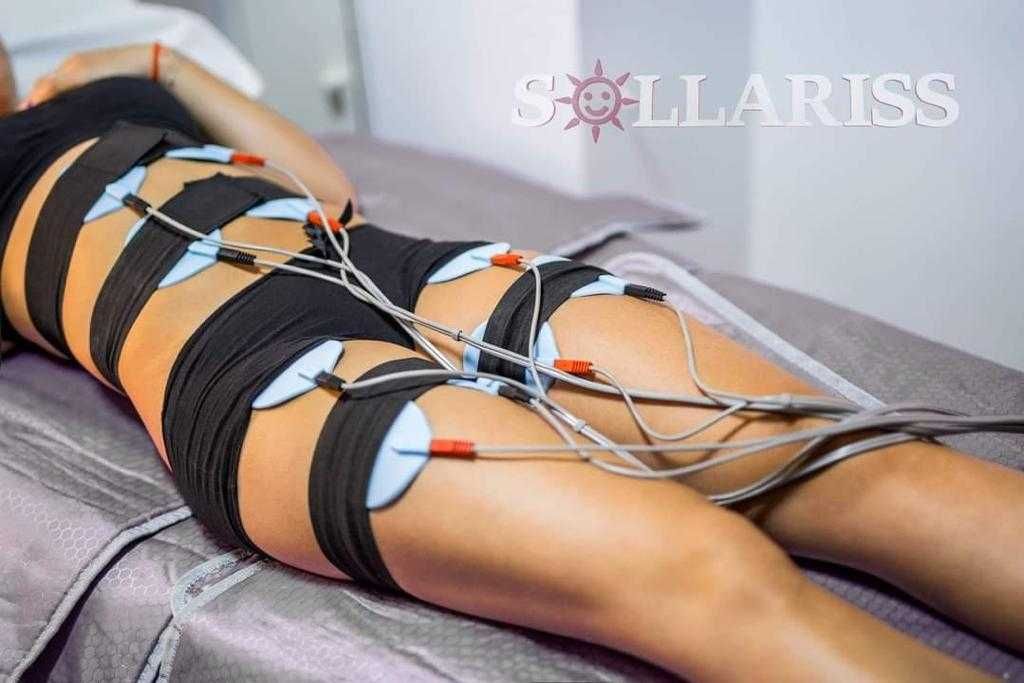 Limfodrenaż presoterapia + elektrostymulacja profesjonalny masażer