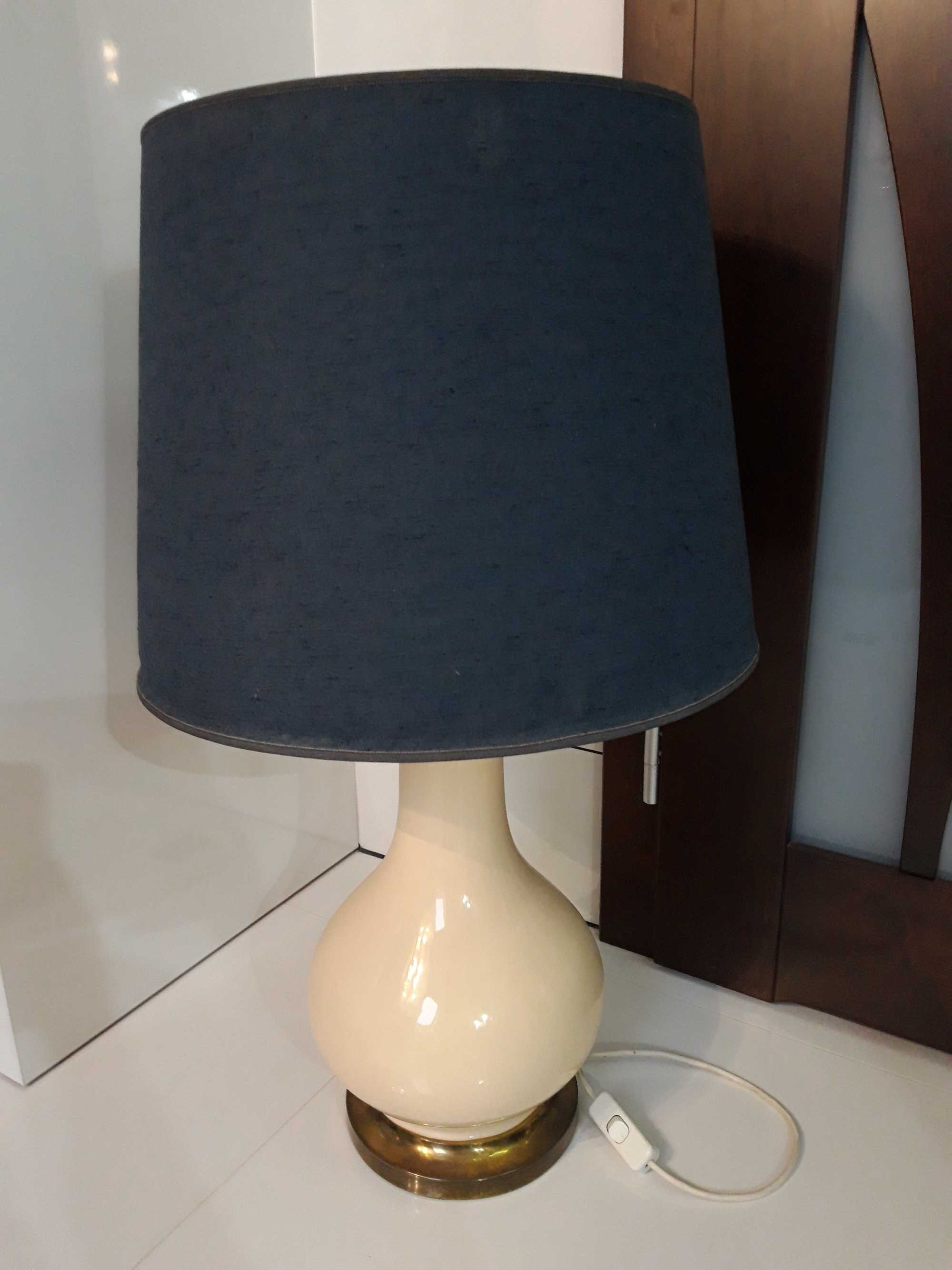 Lampa stojąca, ceramiczna