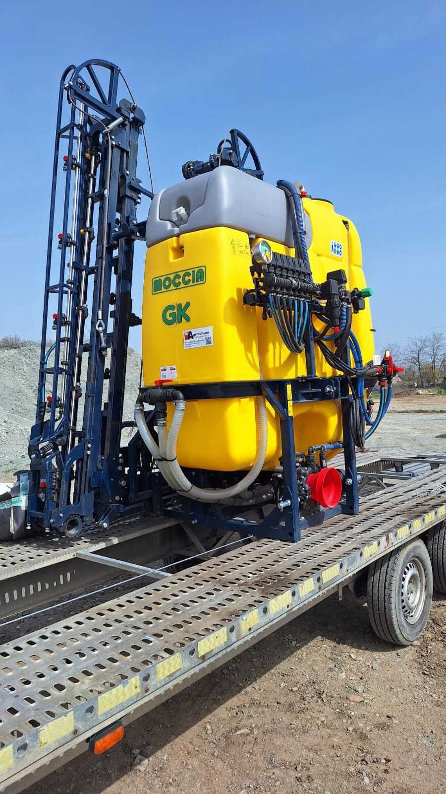 Обприскувач навісний Італія Moccia 1000л + Arag Bravo 400S, оприскувач