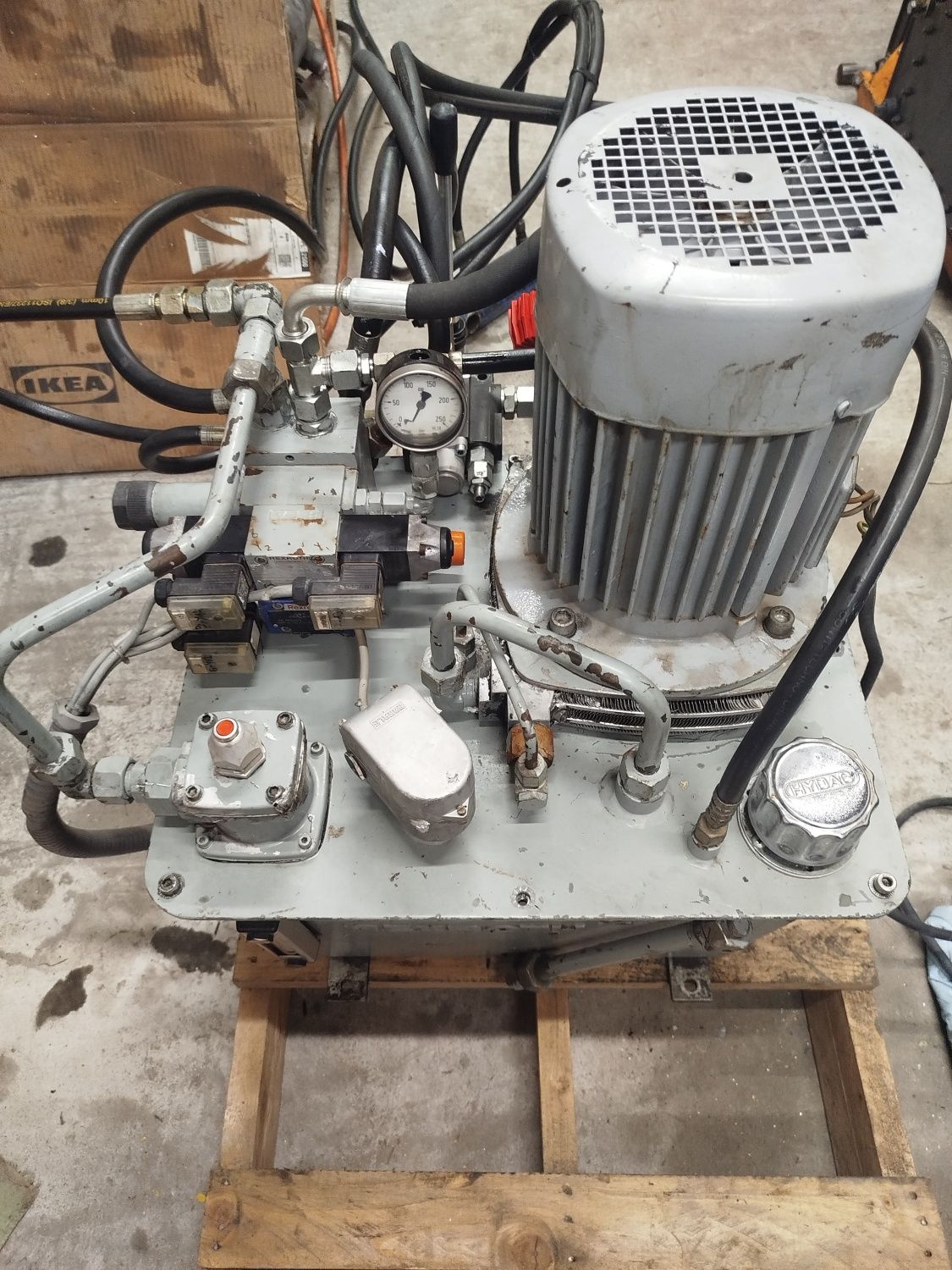 Stacja hydrauliczna 3 kW 300 bar