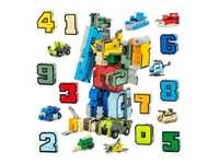 Роботы цифры 1, 2, 3, 4, 5, 6, 7, 8, 9 0 трансформер РОБОЦИФРА