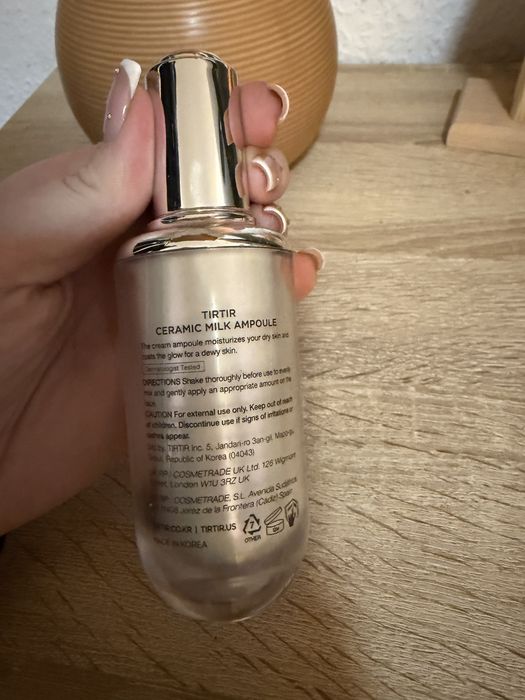 TirTir ceramic milk ampoule