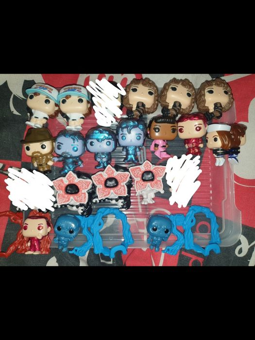 Sprzedam figurki z Kinder Joy – Stranger Things