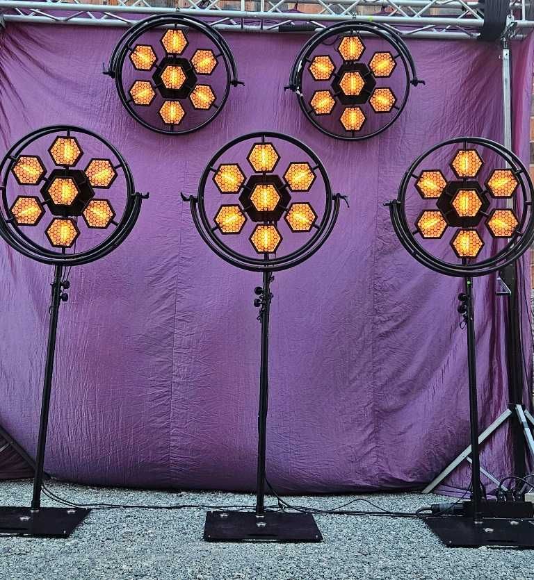 Lampy Retro Portman P1 oświetlenie sceniczne, estradowe