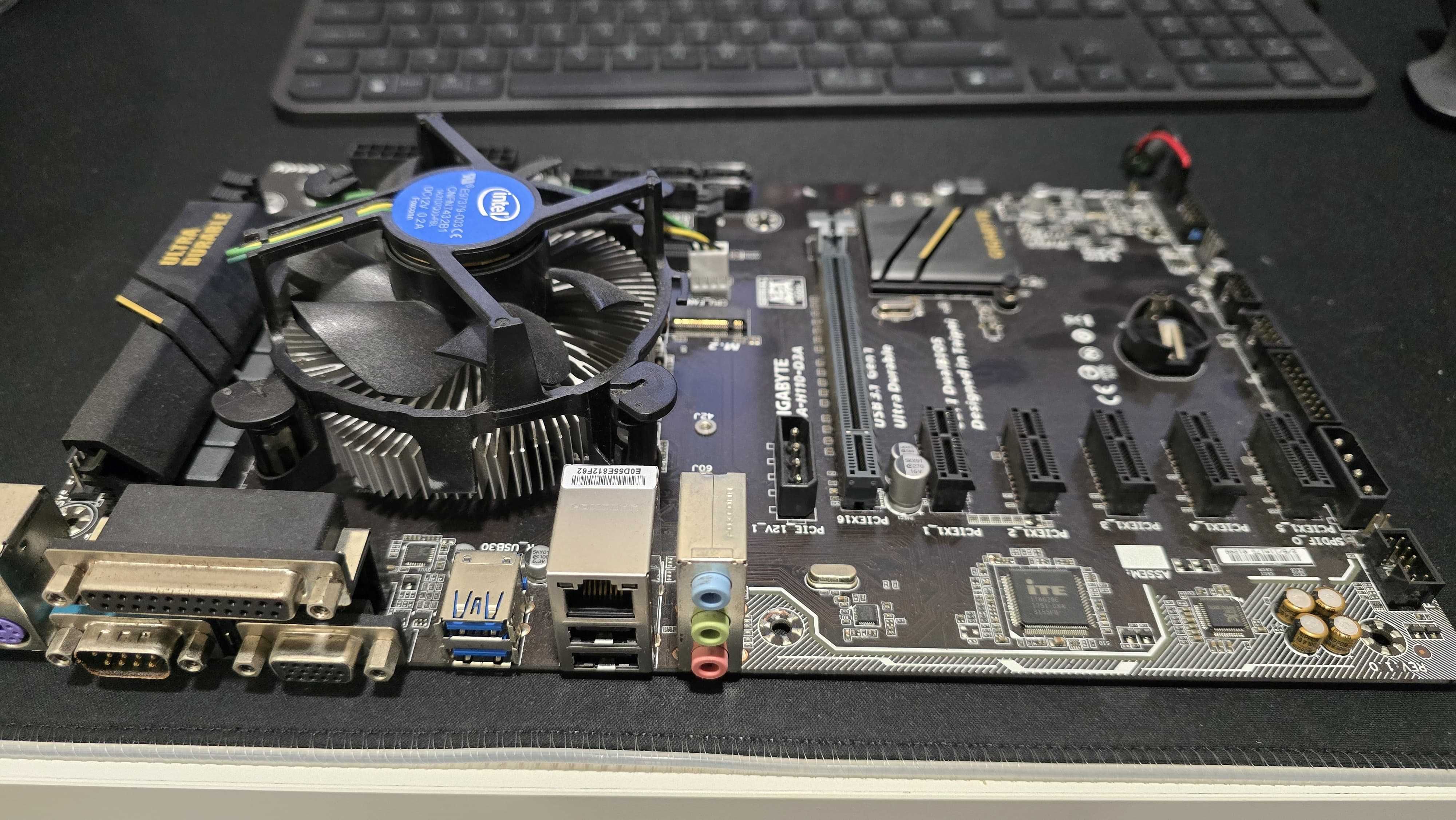 Board H110 + i5-6500 + 16gb DDR4 2400mhz