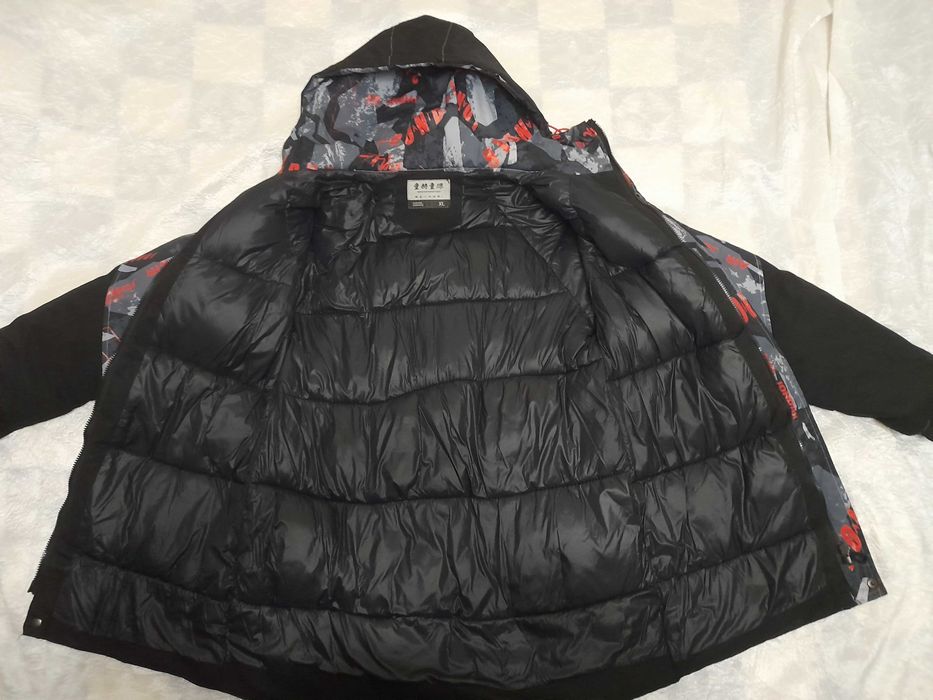 Куртка зимова підліткова на хлопця, зріст 160-175 см, тепла