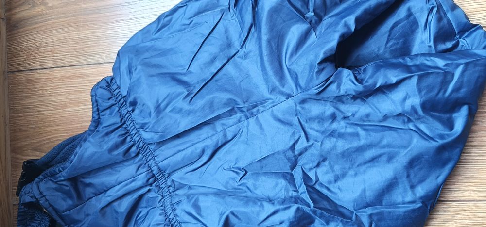 Kombinezon na szelkach spodnie na sanki ocieplacze 116 cm