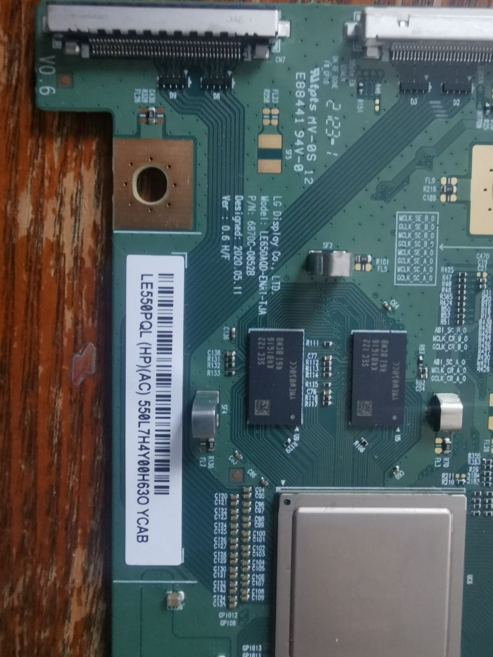 Tcon  logika sterownik do tv oled LG LE550PQL