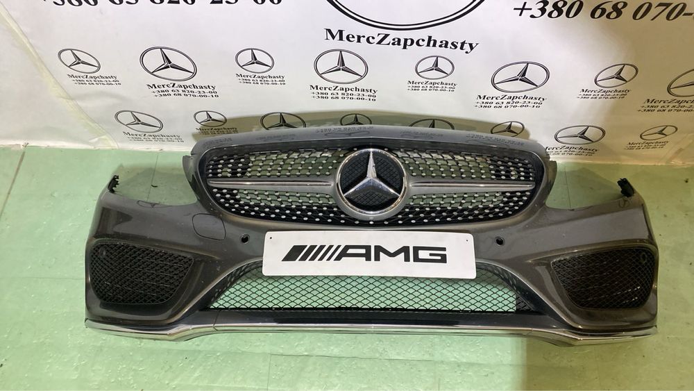 Mercedes w 205 AMG c-клас бампер передній