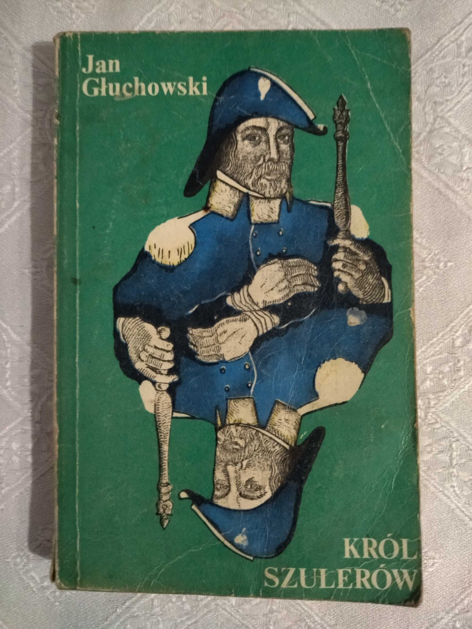 Głuchowski książka Król szulerów