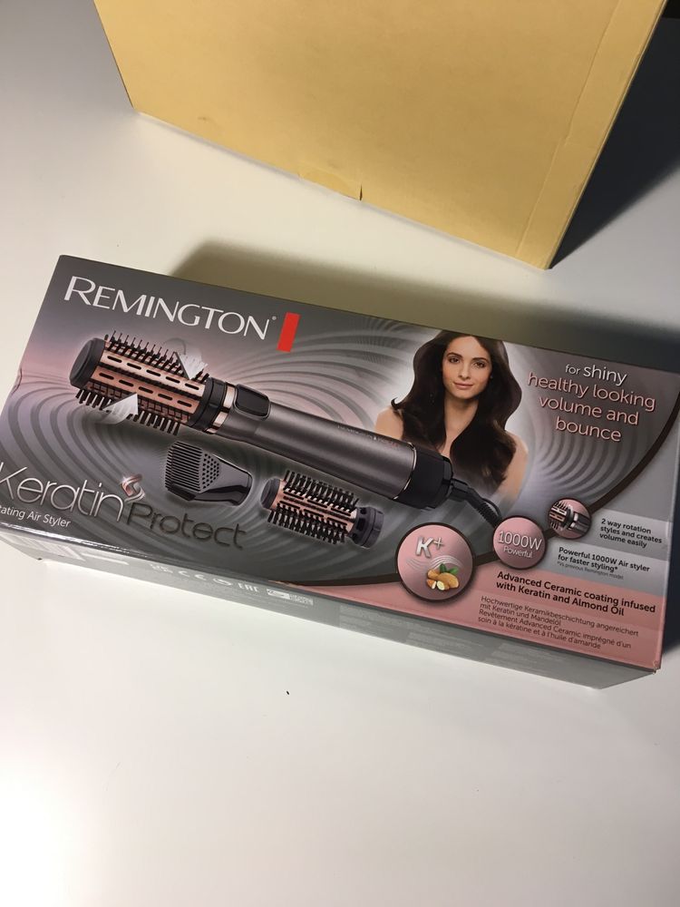 Фен-щетка Remington AS8810 вращающийся Keratin Protect