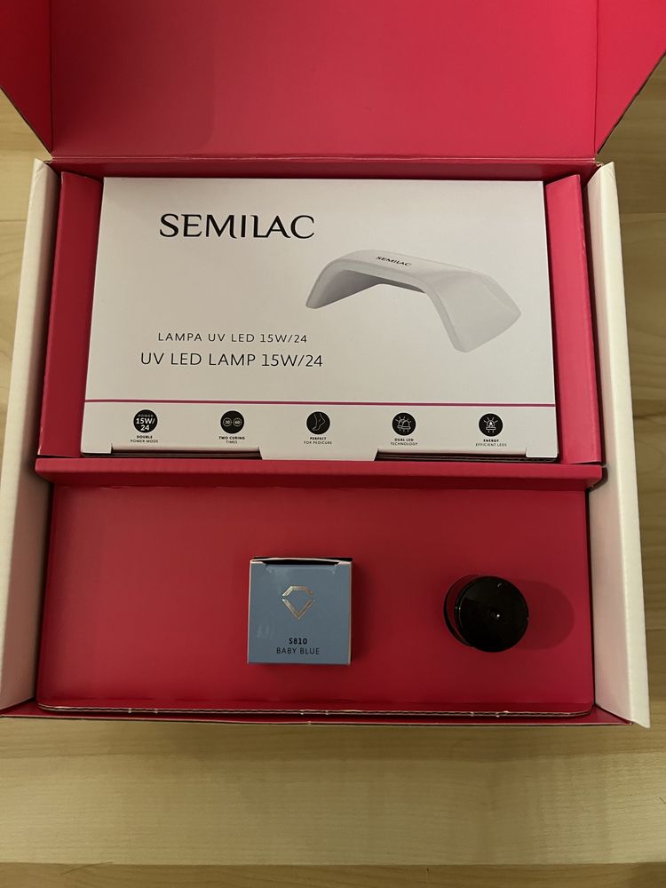 Semilac Zestaw do hybryd Semilac One Step Hybrid 15W/24